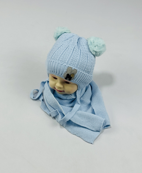 Комплект малютка арт.140 мал. (голубой)